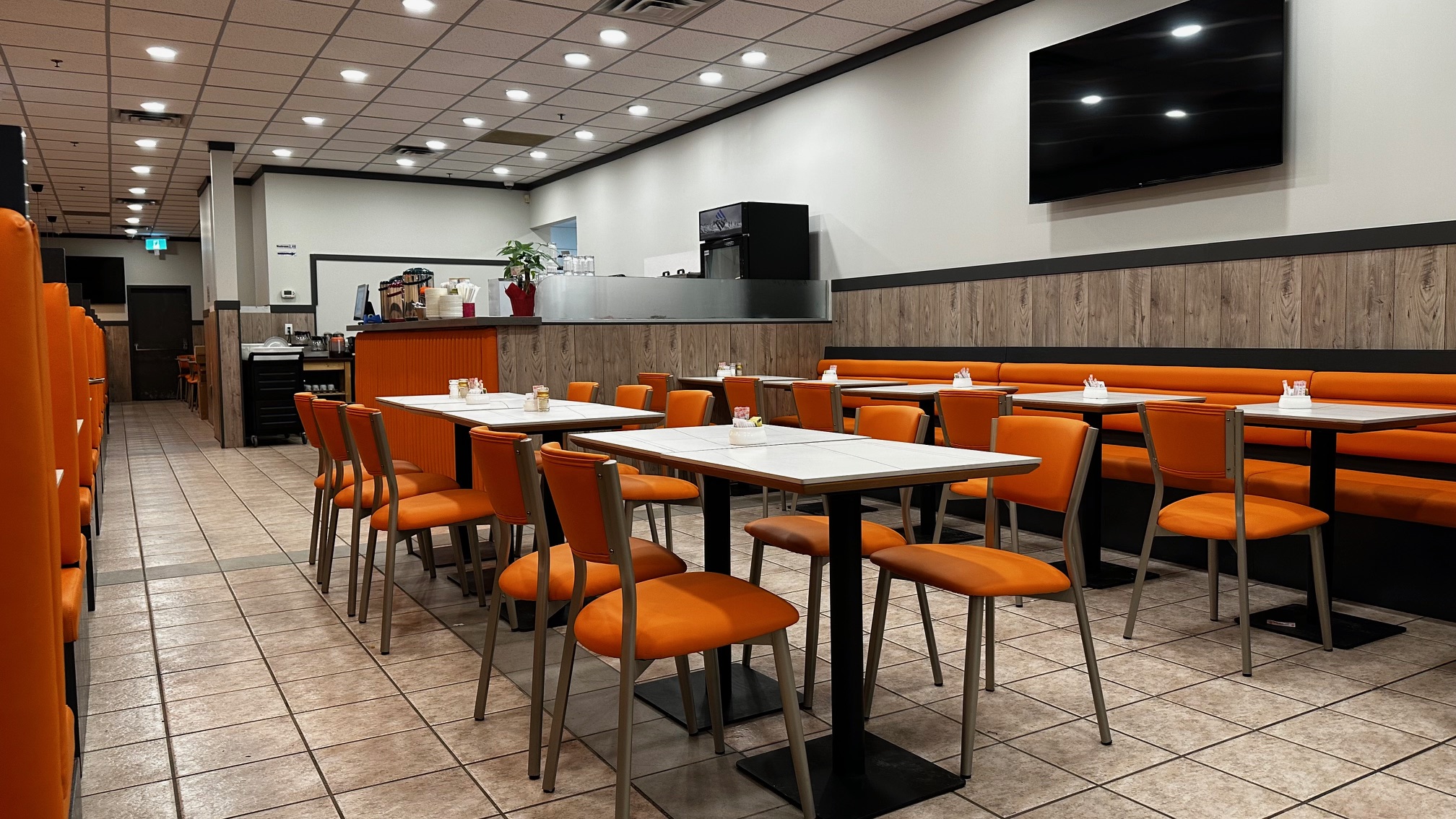 café de A restaurant interior